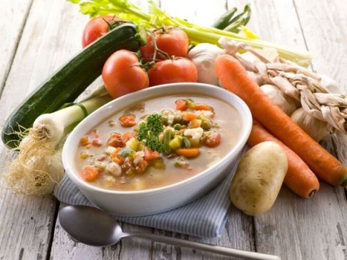 Sup sayur untuk gastritis