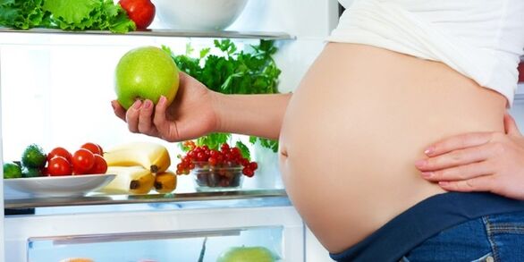Wanita hamil adalah kontraindikasi pada diet Maggi